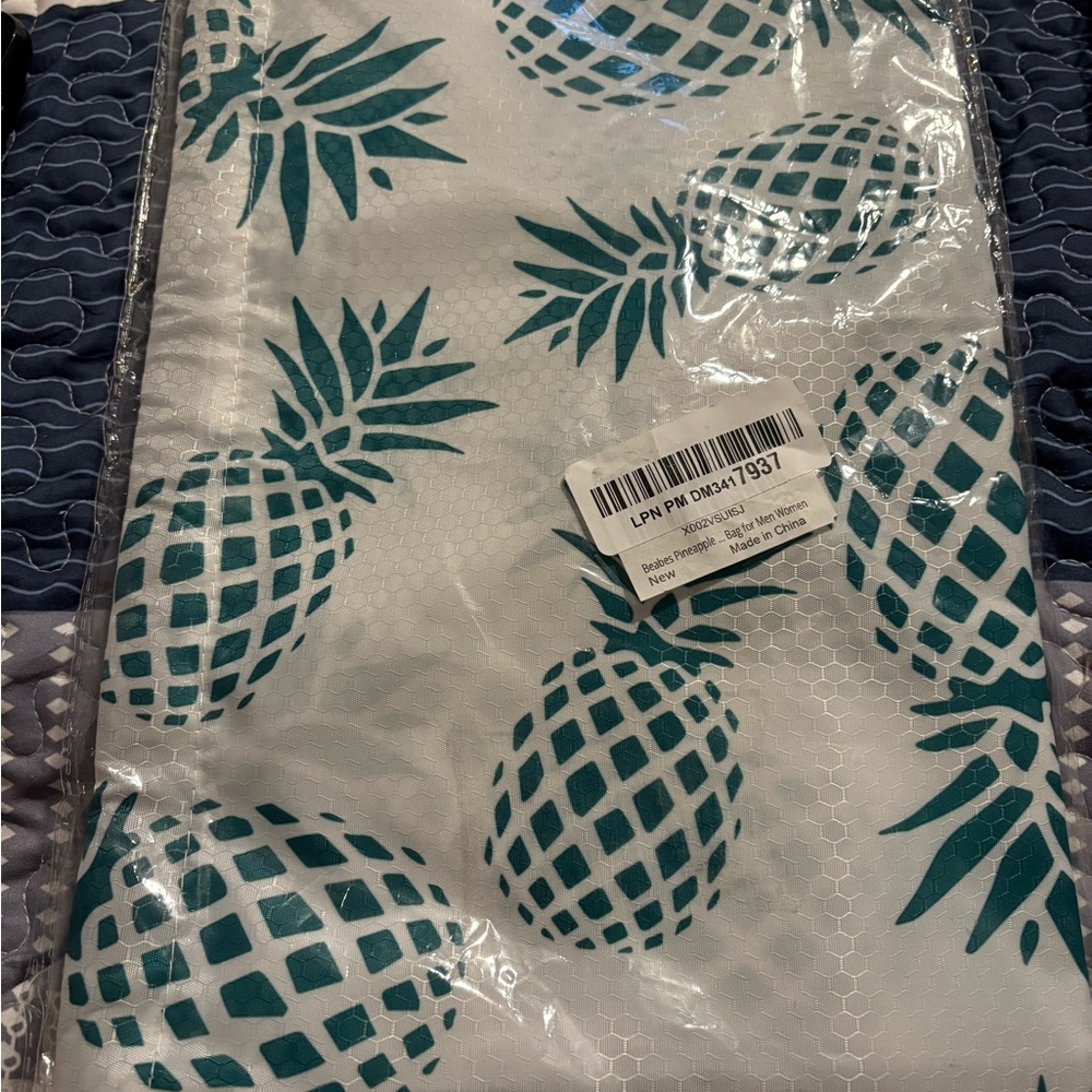 Pineapple Print Drawstring Backpack - image 2